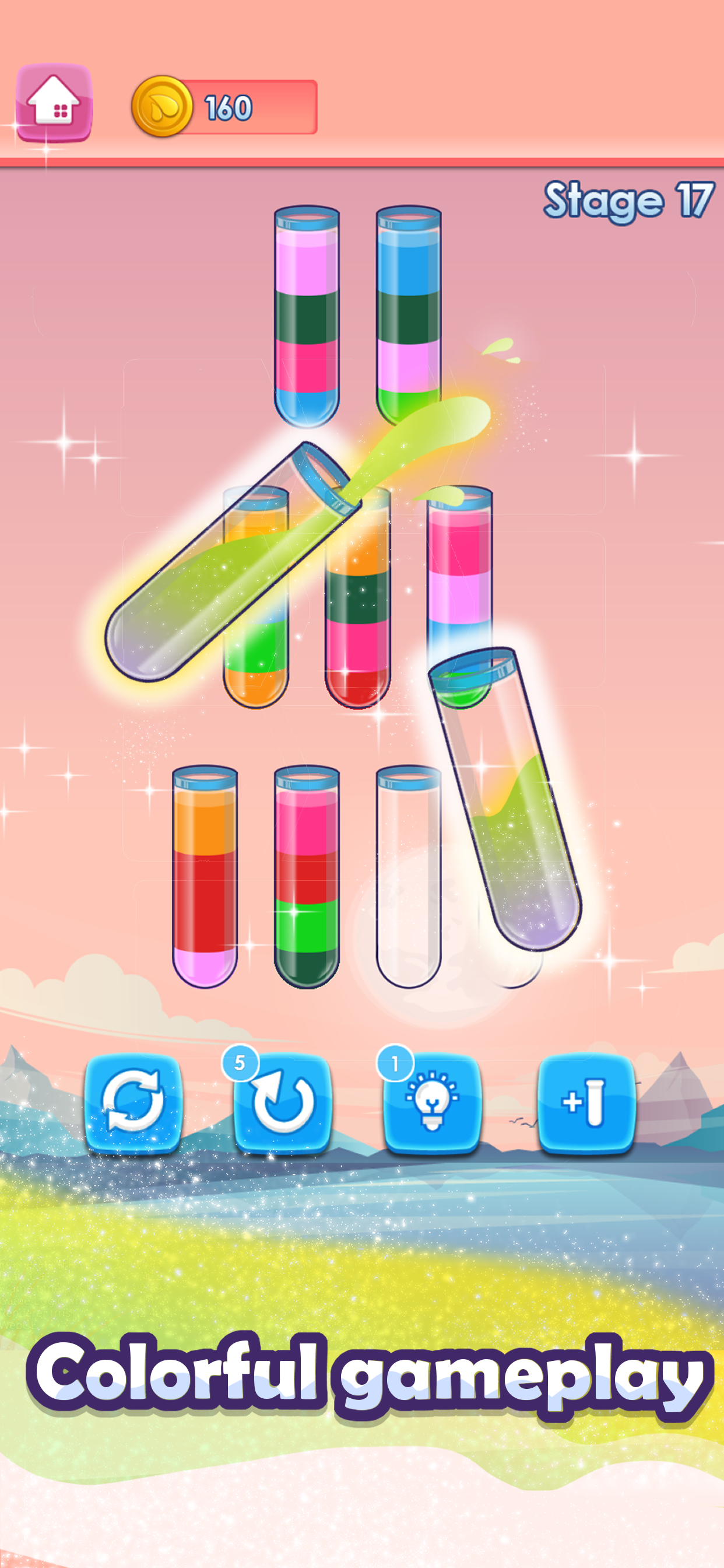 اسکرین شات 4 بازی Fun Water Sorting
