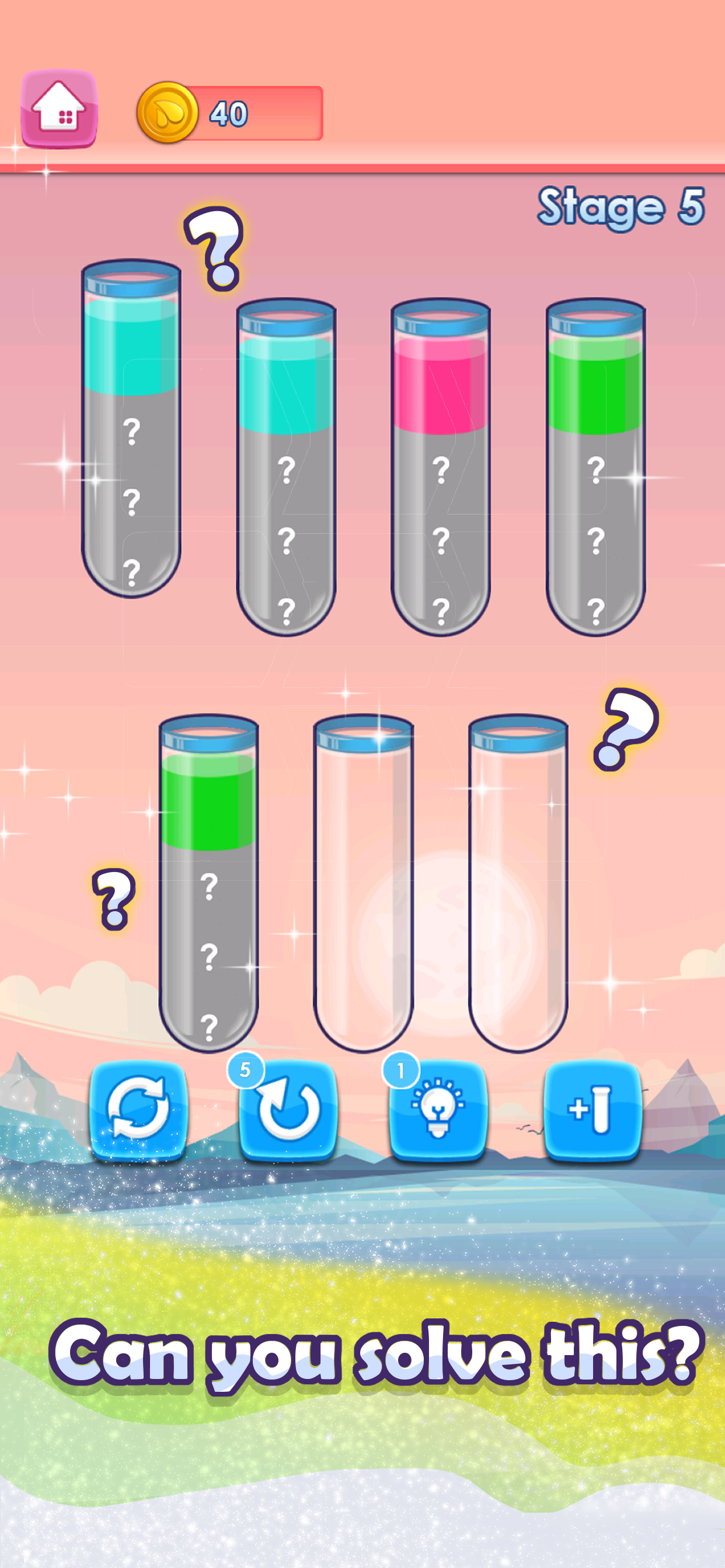 اسکرین شات 2 بازی Fun Water Sorting