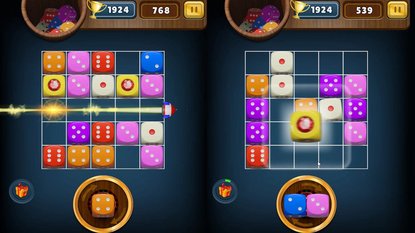 اسکرین شات 7 بازی Dom Dice Merge