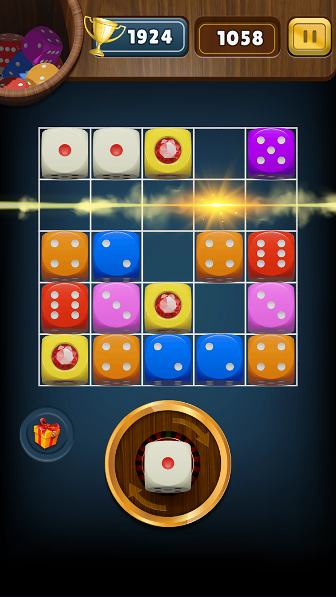 اسکرین شات 5 بازی Dom Dice Merge