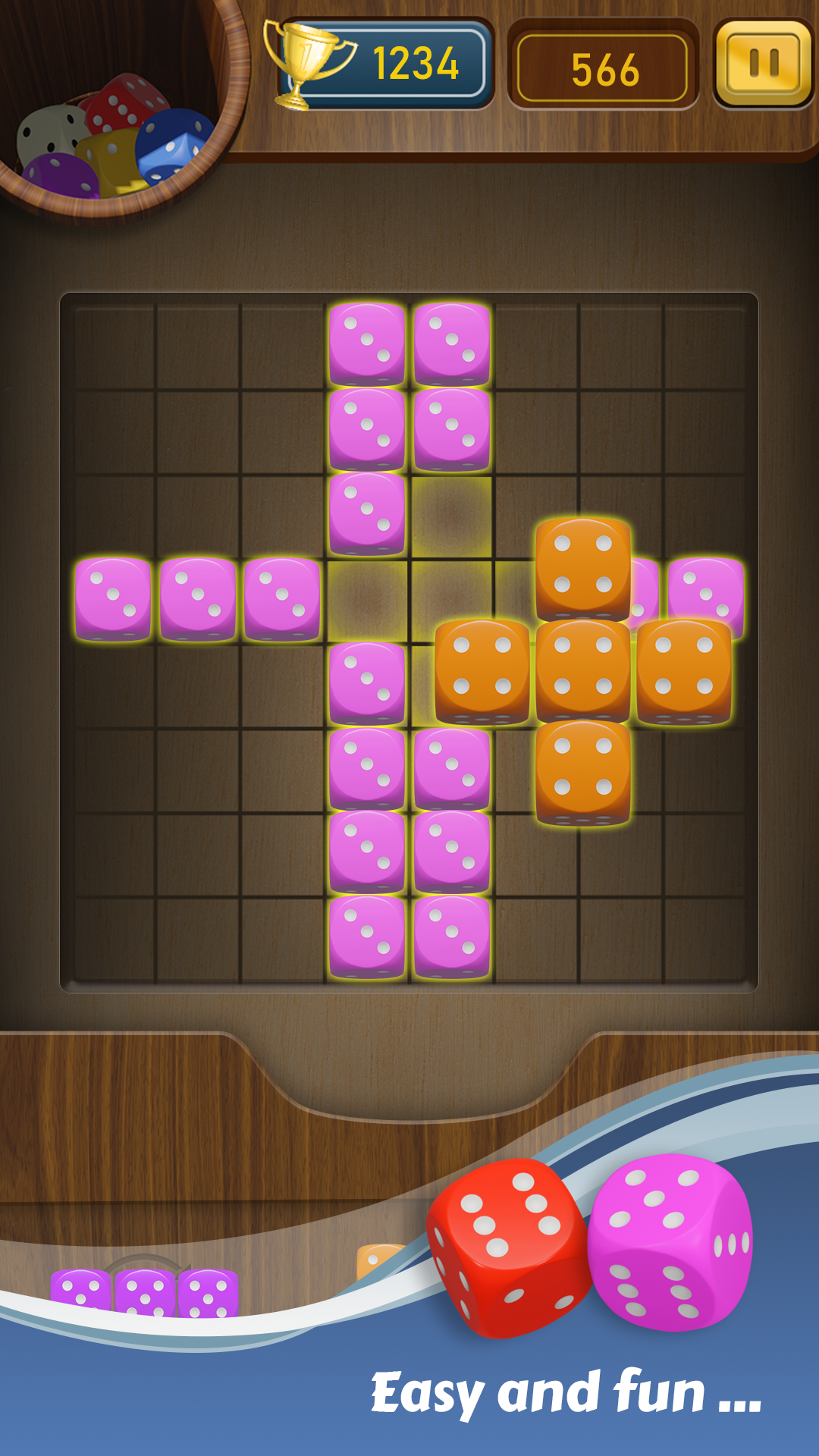 اسکرین شات 4 بازی Woody Dice Block