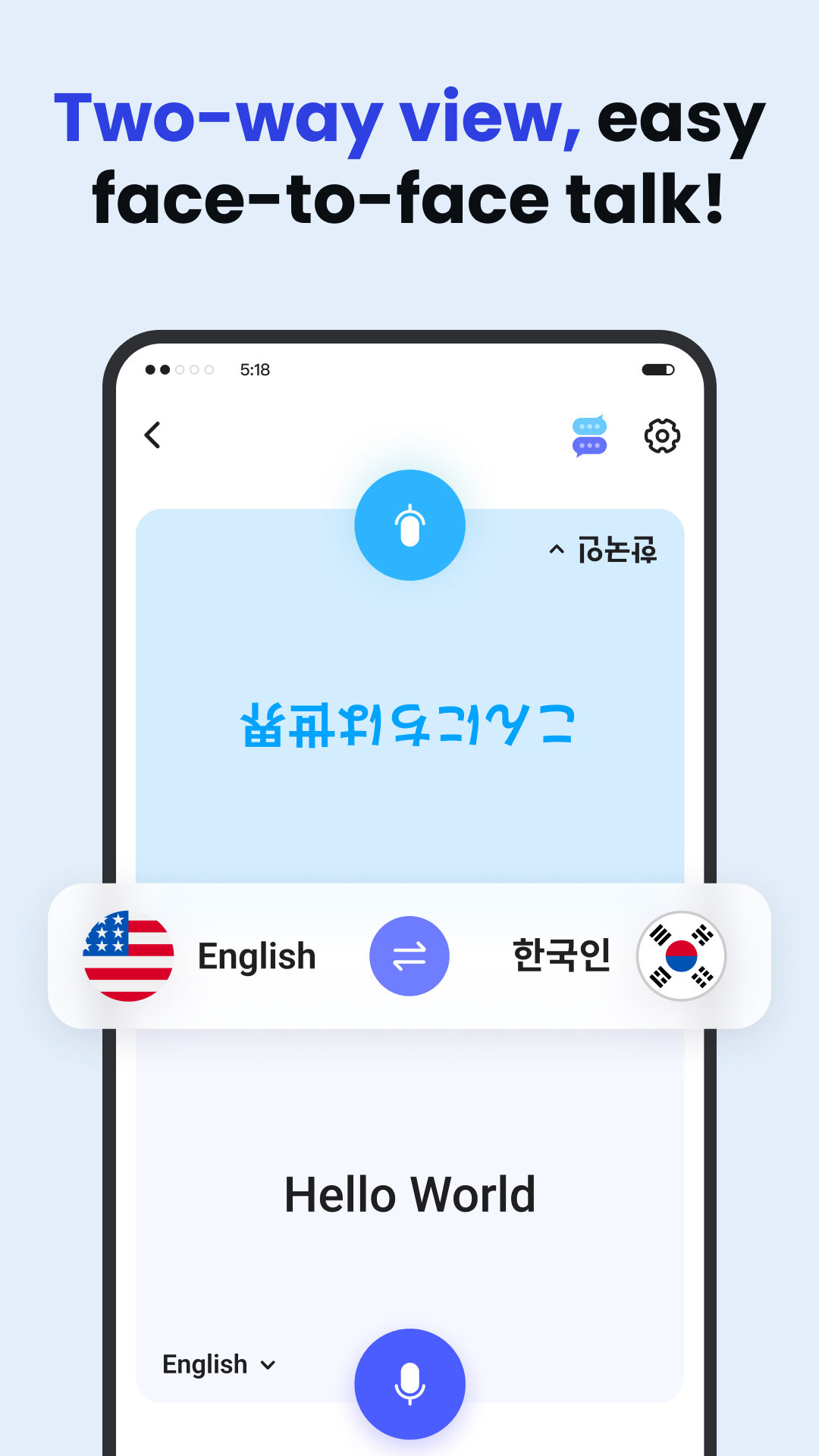 اسکرین شات 5 برنامه Deep Translate - All Language