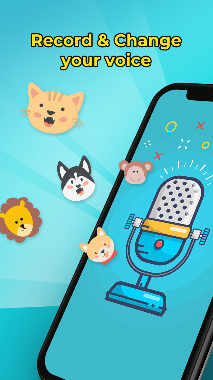 اسکرین شات 4 برنامه Voice Changer Voice Editor App