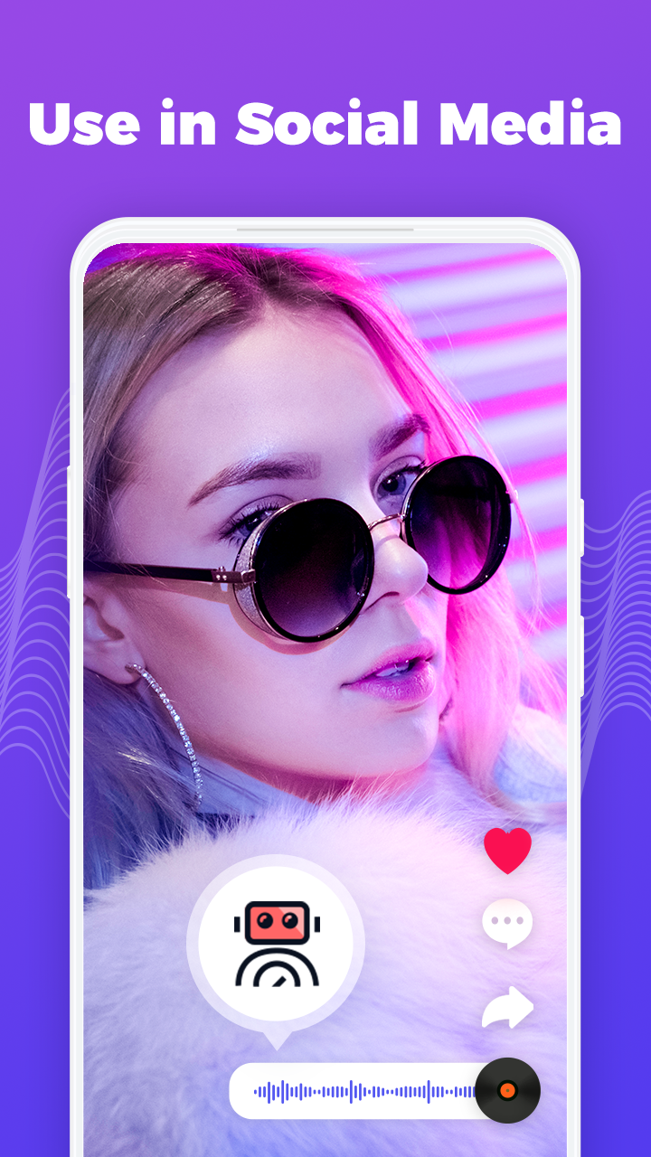 اسکرین شات 7 برنامه Voice Changer - Voice Editor