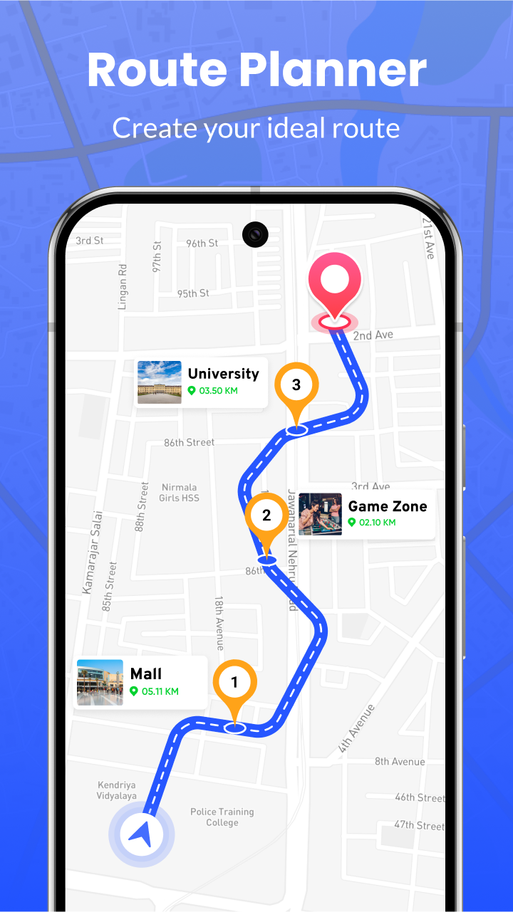اسکرین شات 6 برنامه GPS Area Measure - FieldCalc