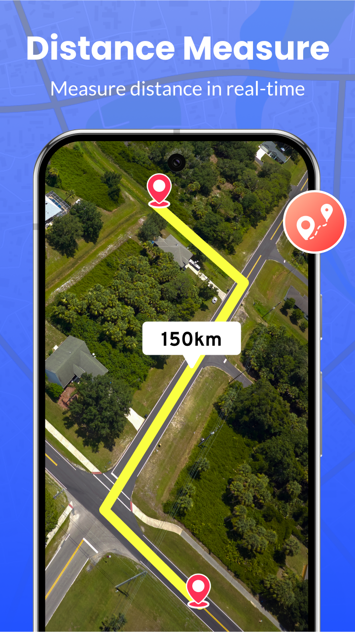اسکرین شات 3 برنامه GPS Area Measure - FieldCalc