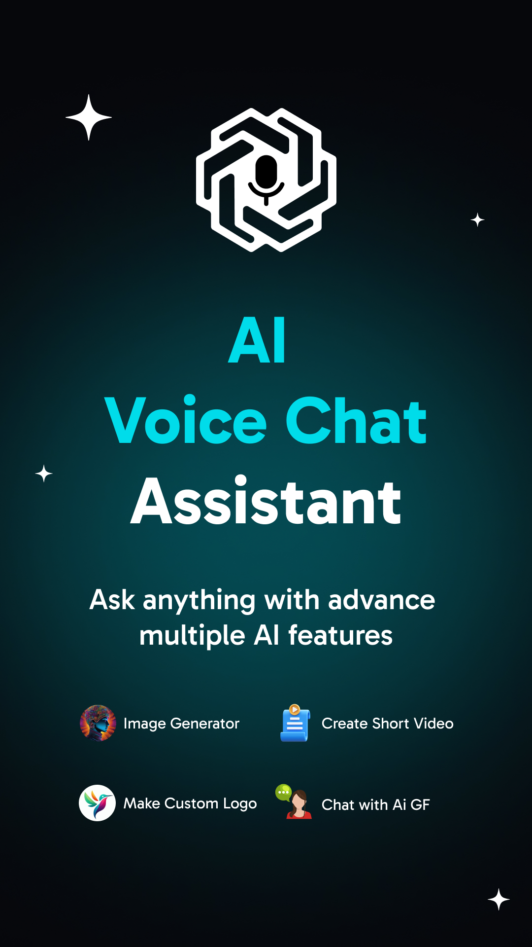 اسکرین شات 1 برنامه Smart Chatbot: AI Assistant