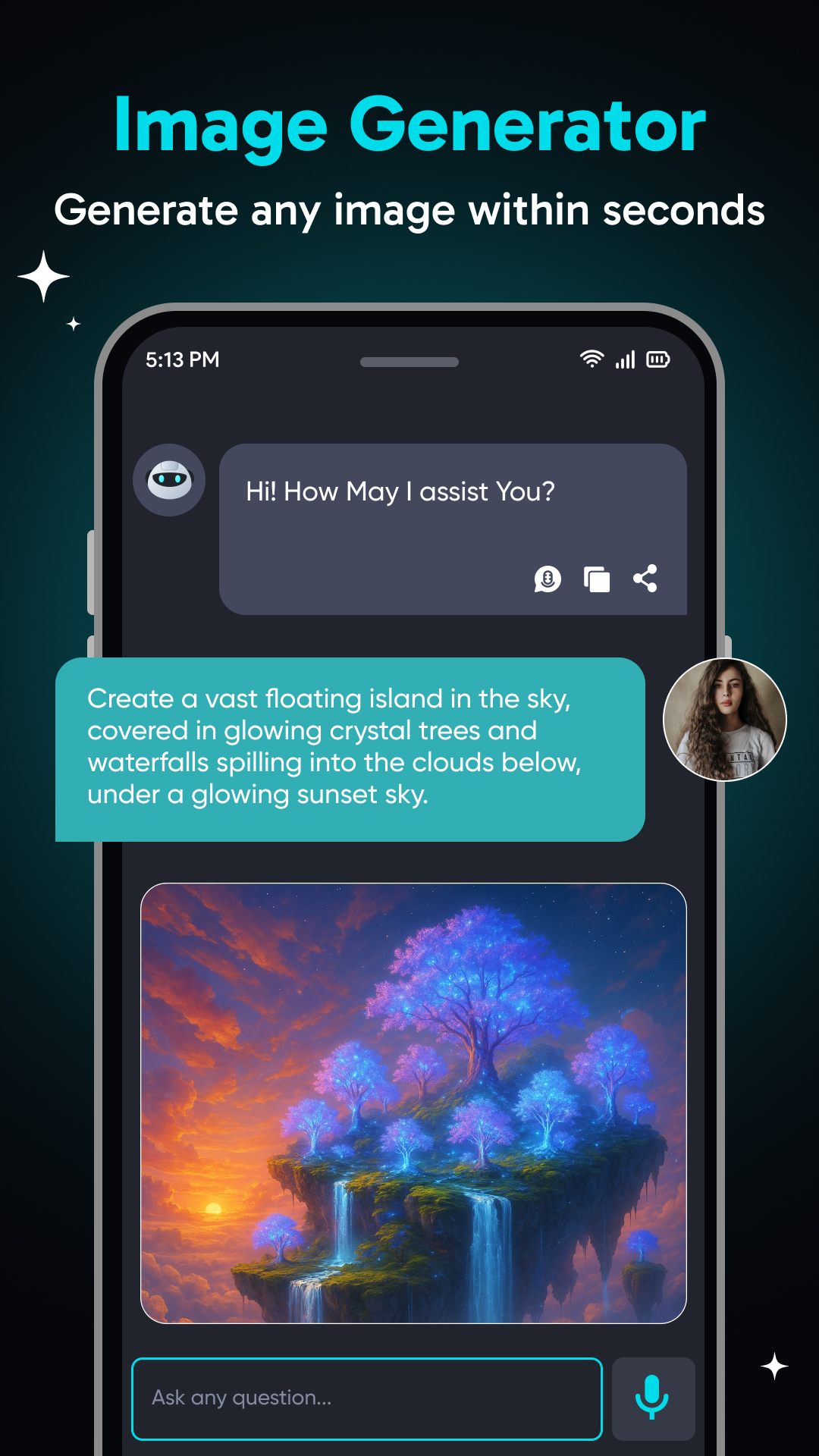 اسکرین شات 5 برنامه Smart Chatbot: AI Assistant