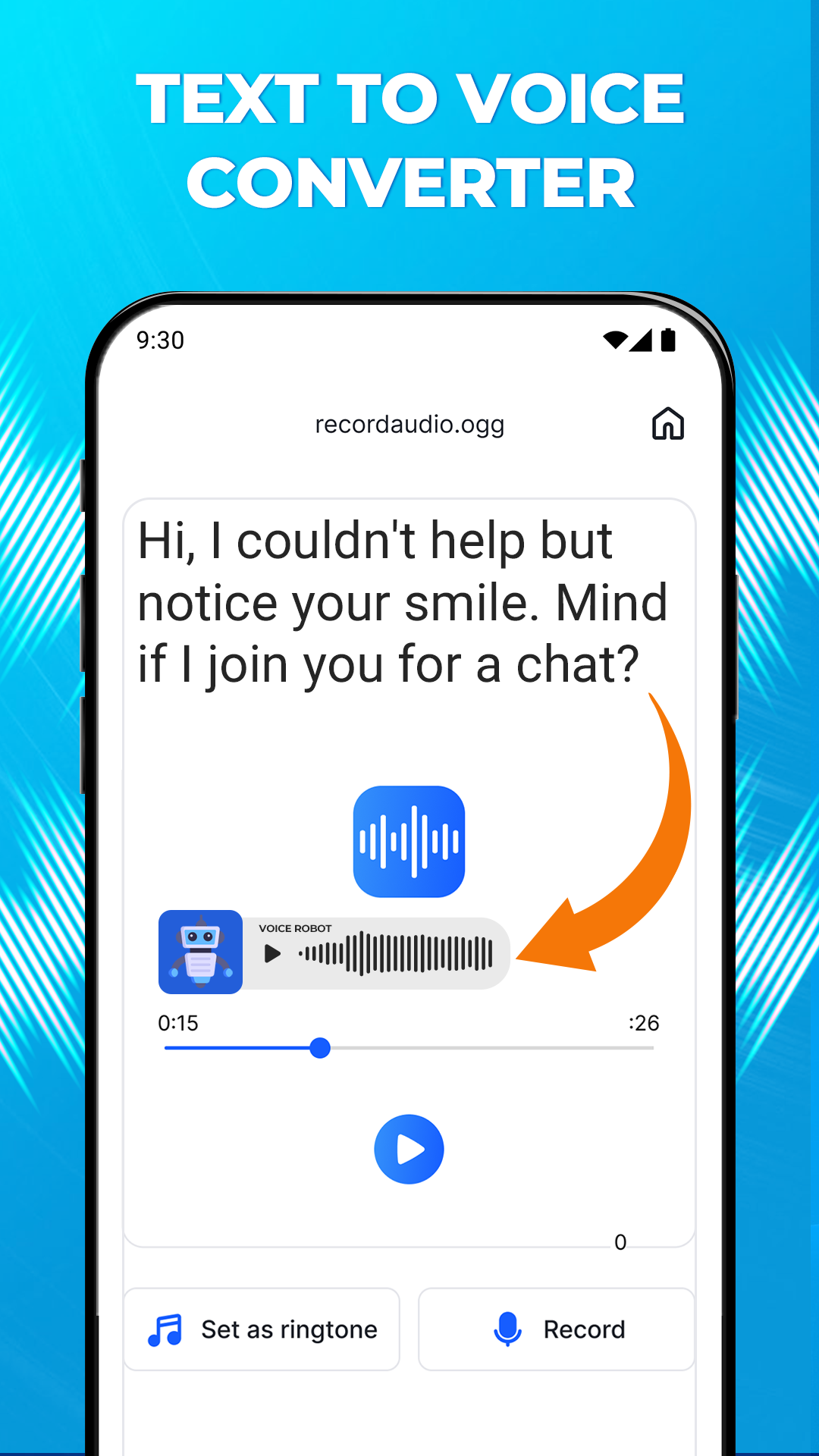 اسکرین شات 4 برنامه Voice Changer Sound Effects