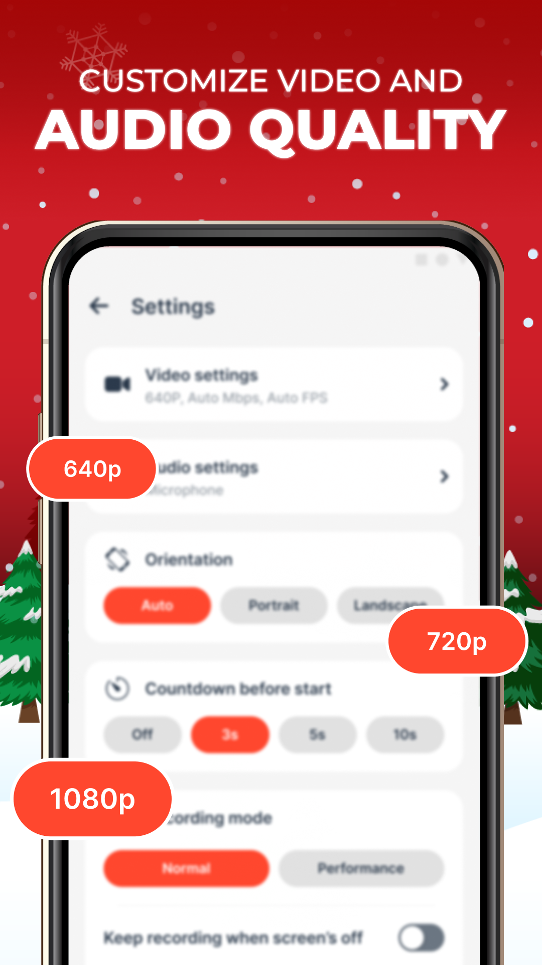 اسکرین شات 6 برنامه XVideo Recorder - Rec Screen