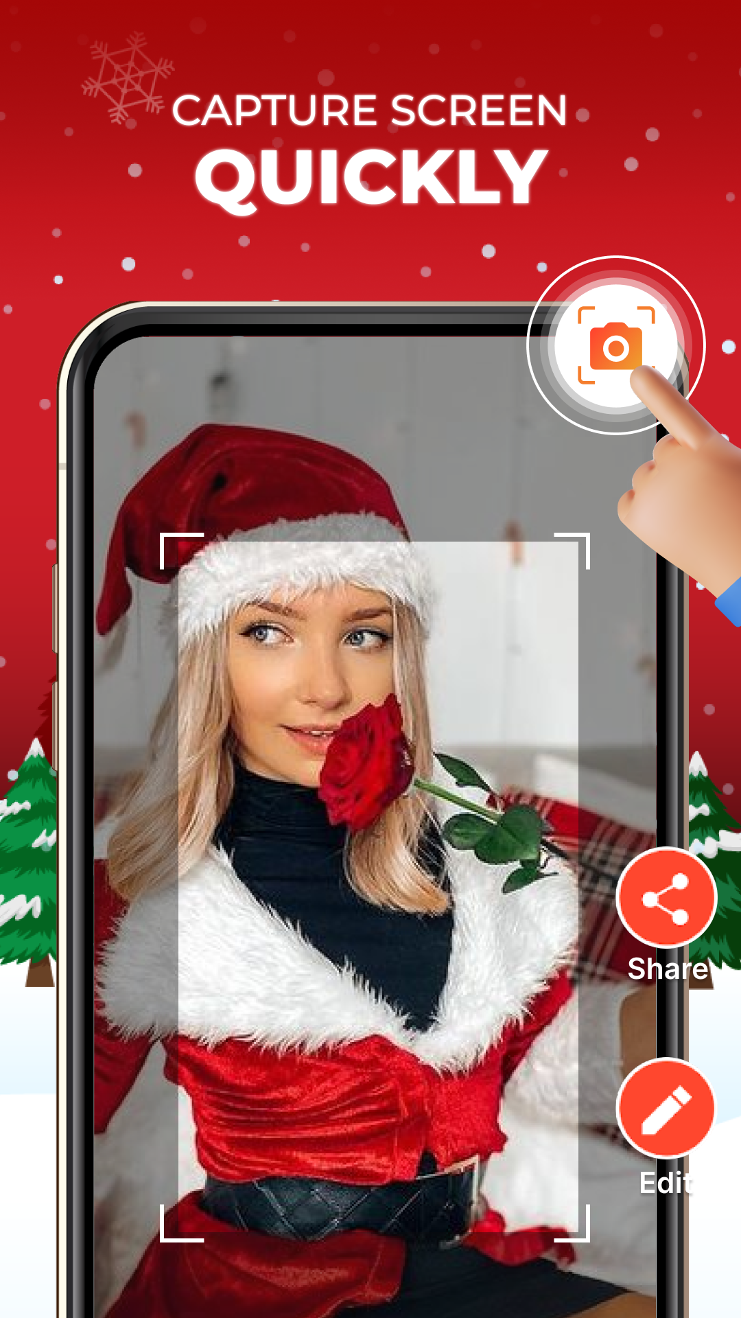 اسکرین شات 2 برنامه XVideo Recorder - Rec Screen