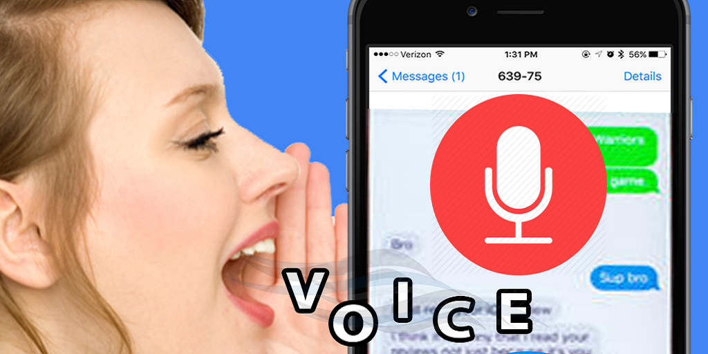 اسکرین شات 1 برنامه Voice Typing Keyboard Easy App