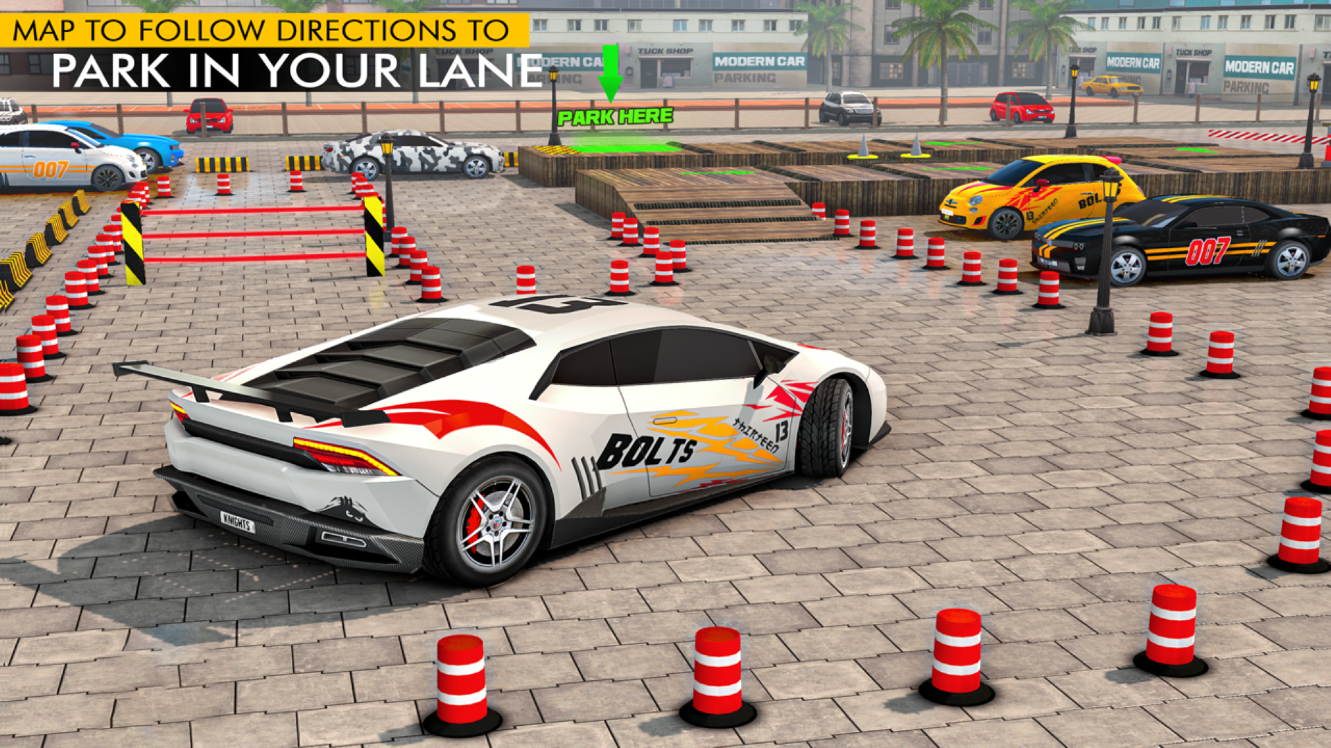 اسکرین شات 2 بازی Modern Car Parking: Car Game