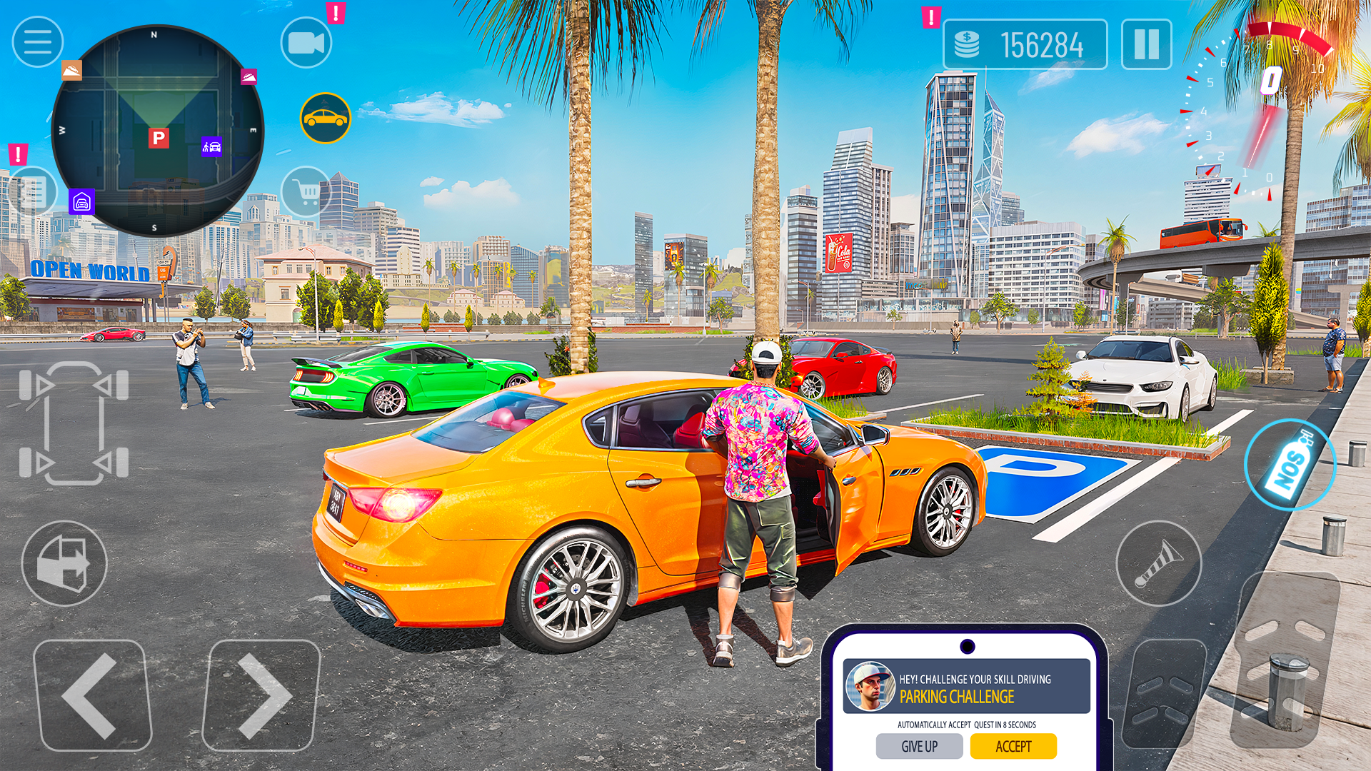 اسکرین شات 2 بازی Modern Car Parking: Car Game