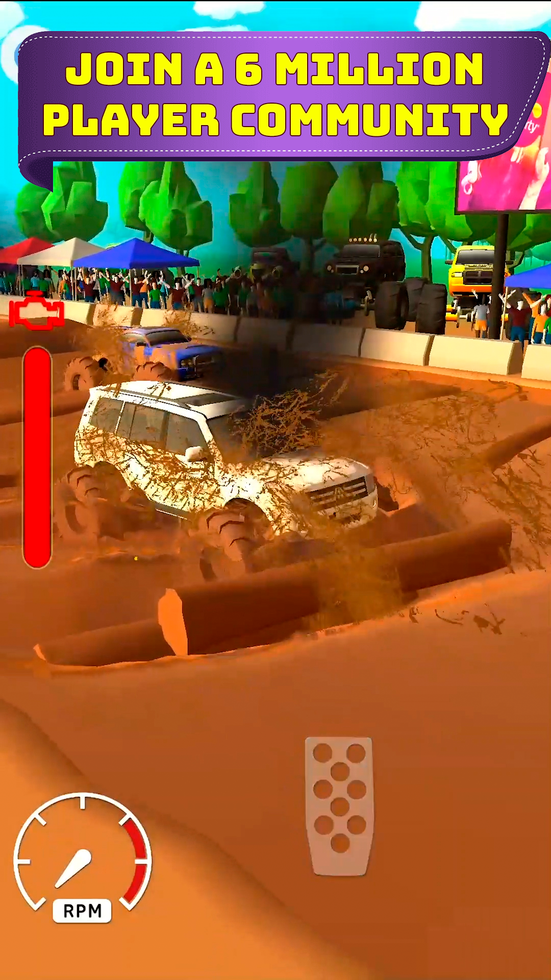 اسکرین شات 3 بازی Mud Racing: 4х4 Off-Road