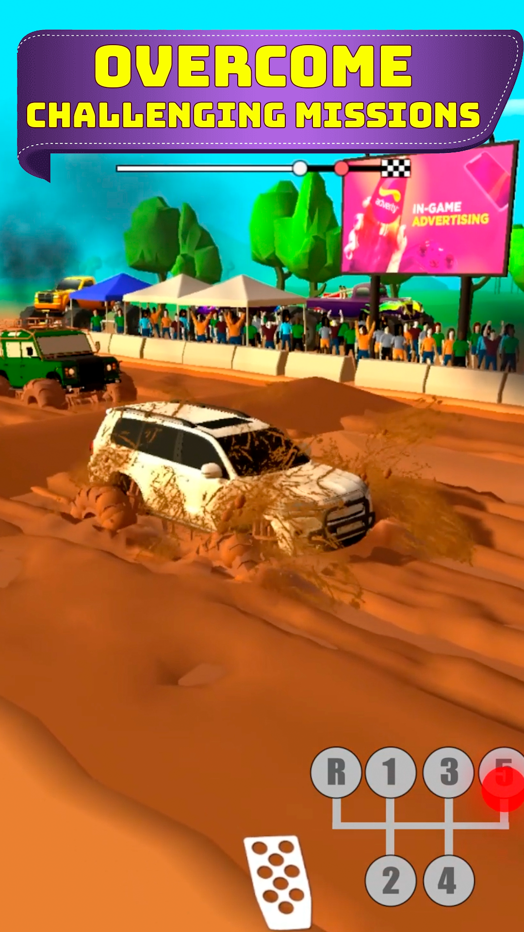 اسکرین شات 6 بازی Mud Racing: 4х4 Off-Road