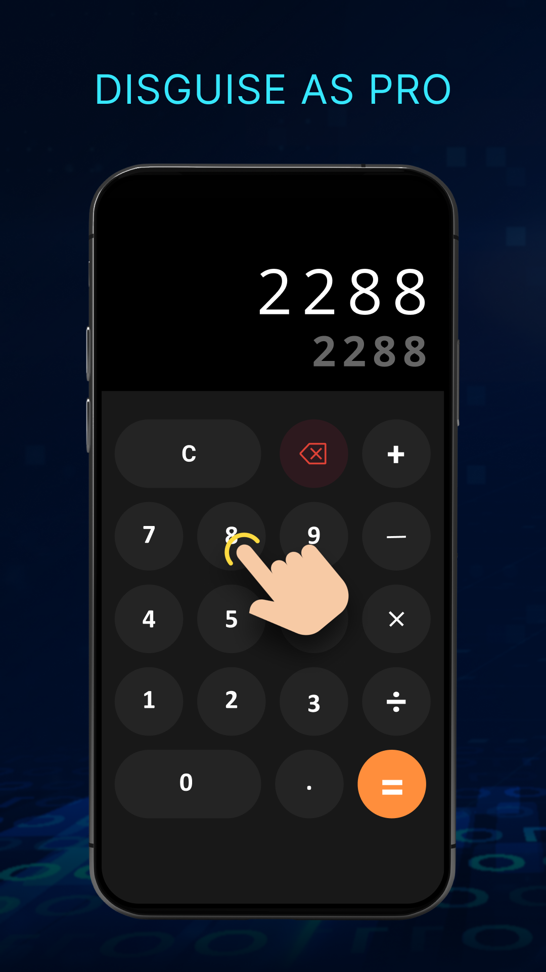 اسکرین شات 2 برنامه Calculator Lock - Photo Vault