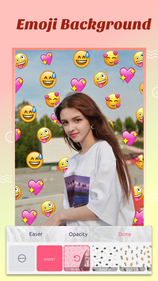 اسکرین شات 2 برنامه Crown Heart Photo Editor