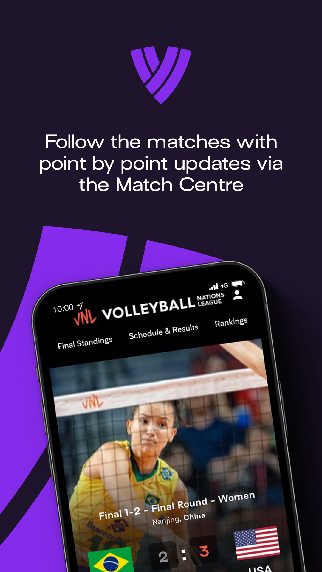 اسکرین شات 4 برنامه Volleyball World