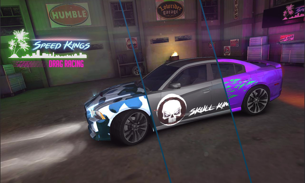 اسکرین شات 1 بازی Speed Kings Drag & Fast Racing