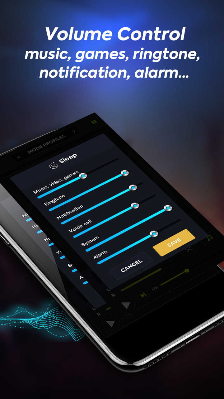 اسکرین شات 6 برنامه Volume Booster - Music Player