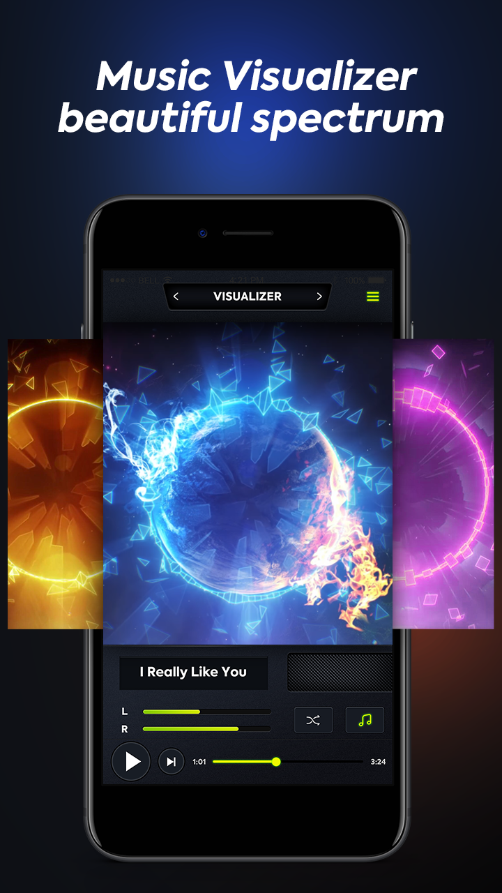 اسکرین شات 1 برنامه Volume Booster - Music Player