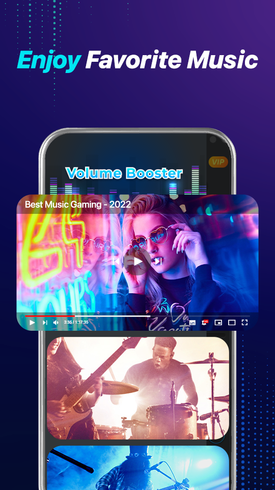 اسکرین شات 6 برنامه Volume Booster - Equalizer