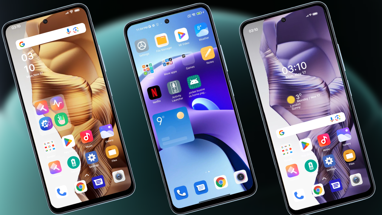 اسکرین شات 1 برنامه Xiaomi Launcher: Redmi Mi 13