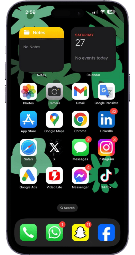 اسکرین شات 2 برنامه iPhne 13 Pro Max Launcher
