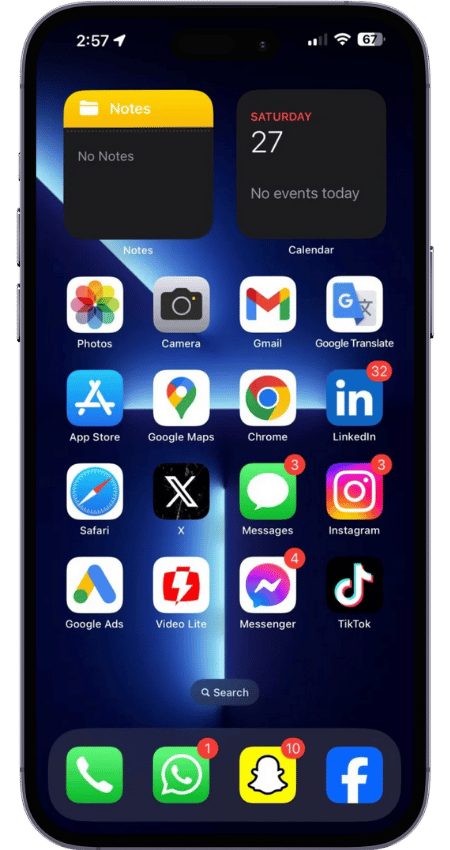 اسکرین شات 1 برنامه iPhne 13 Pro Max Launcher