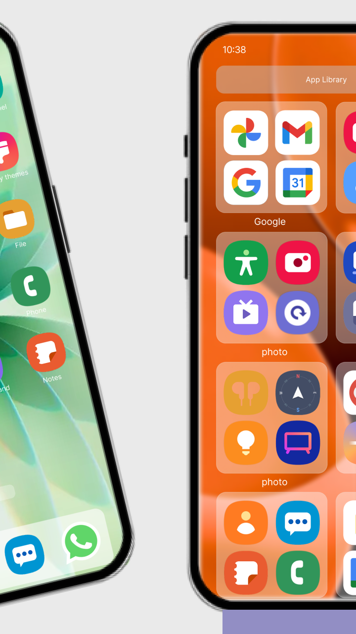 اسکرین شات 2 برنامه Themes for OVS Launcher