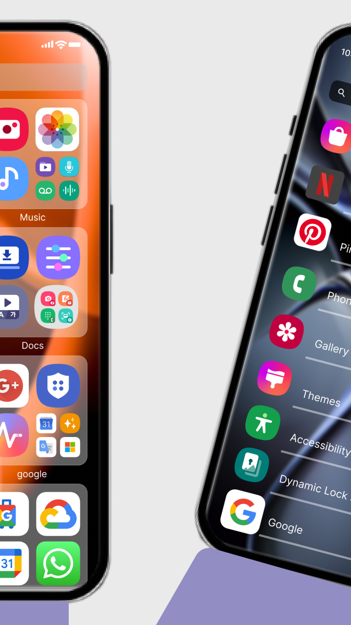 اسکرین شات 3 برنامه Themes for OVS Launcher