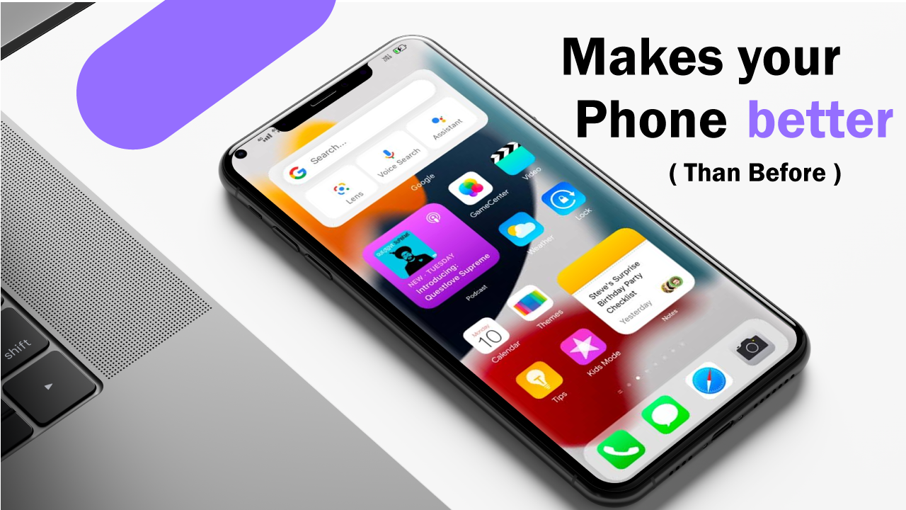 اسکرین شات 5 برنامه iPhone 15 Theme & Wallpapers