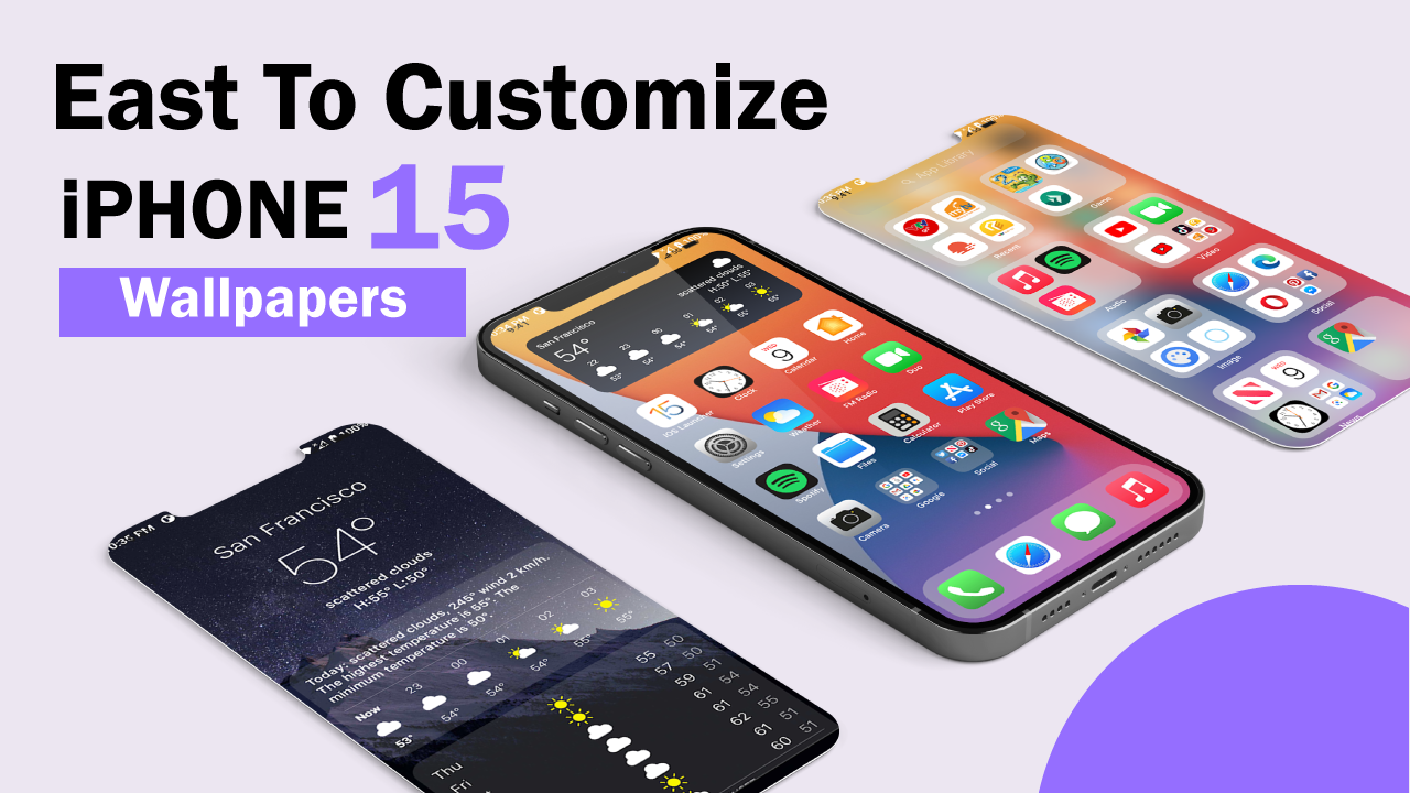 اسکرین شات 3 برنامه iPhone 15 Theme & Wallpapers