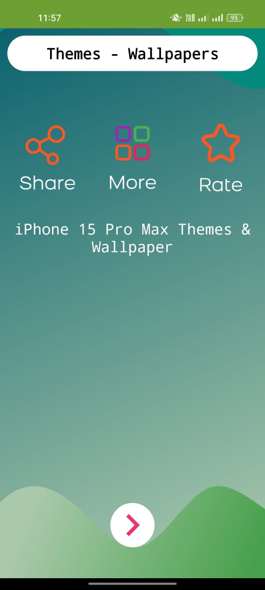 اسکرین شات 1 برنامه i15 Pro Max Wallpaper: Theme