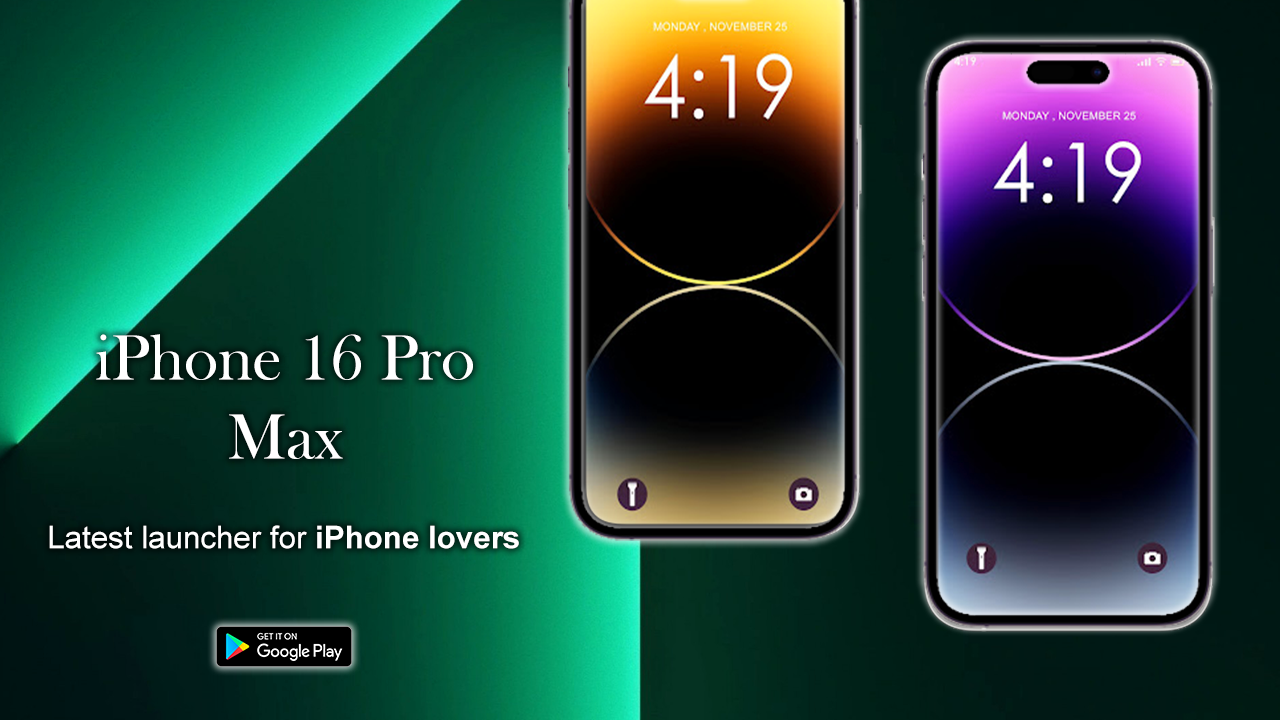 اسکرین شات 3 برنامه iPhone 16 Launcher & Wallpaper