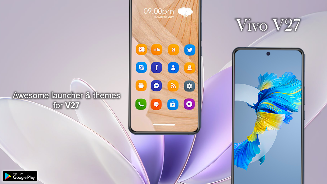 اسکرین شات 6 برنامه Vivo Launcher: Vivo V27 Themes