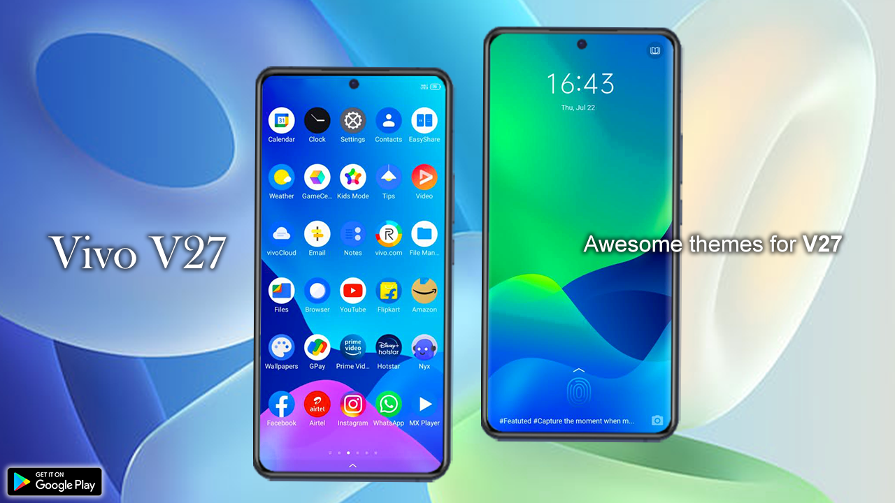 اسکرین شات 7 برنامه Vivo Launcher: Vivo V27 Themes