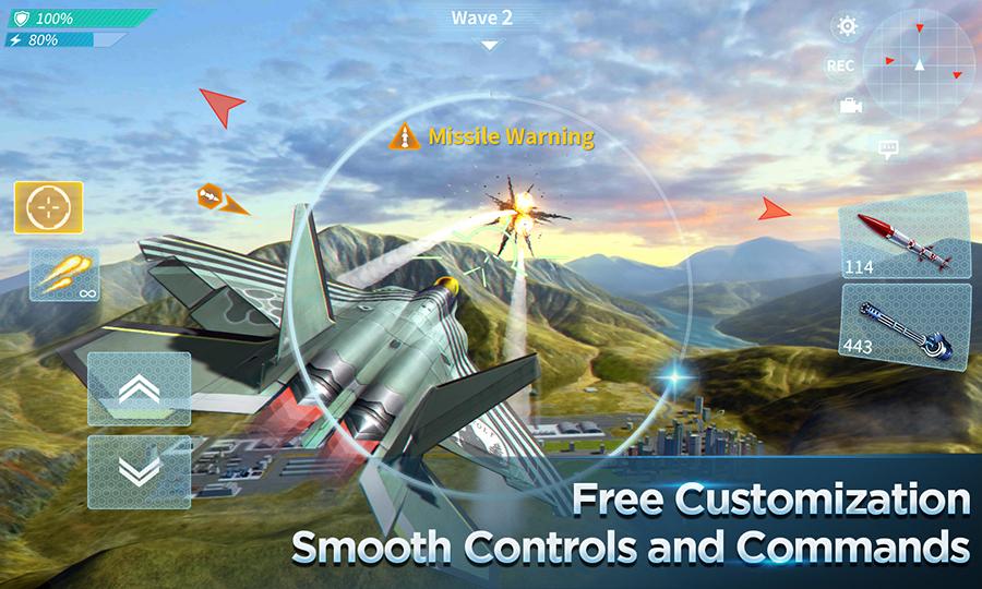 اسکرین شات 5 بازی Modern Air Combat: Team Match