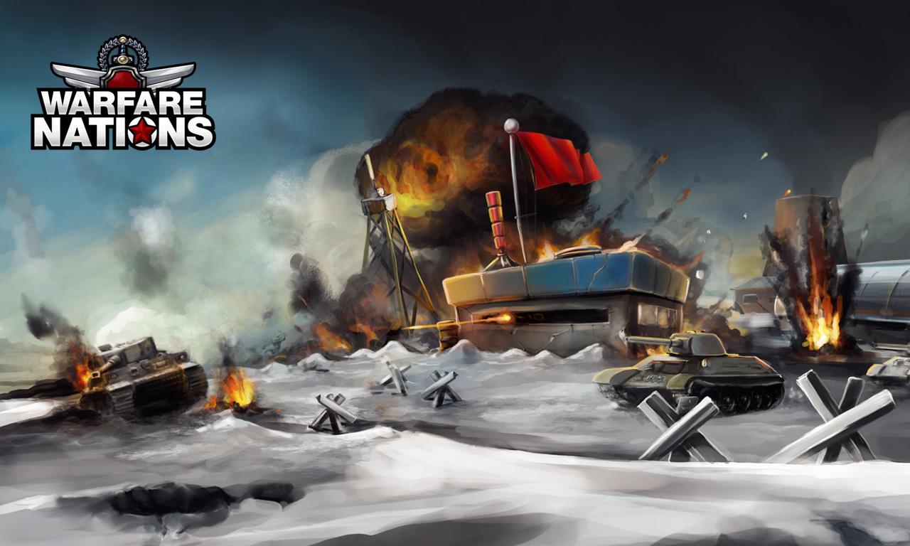 اسکرین شات 1 بازی Warfare Nations
