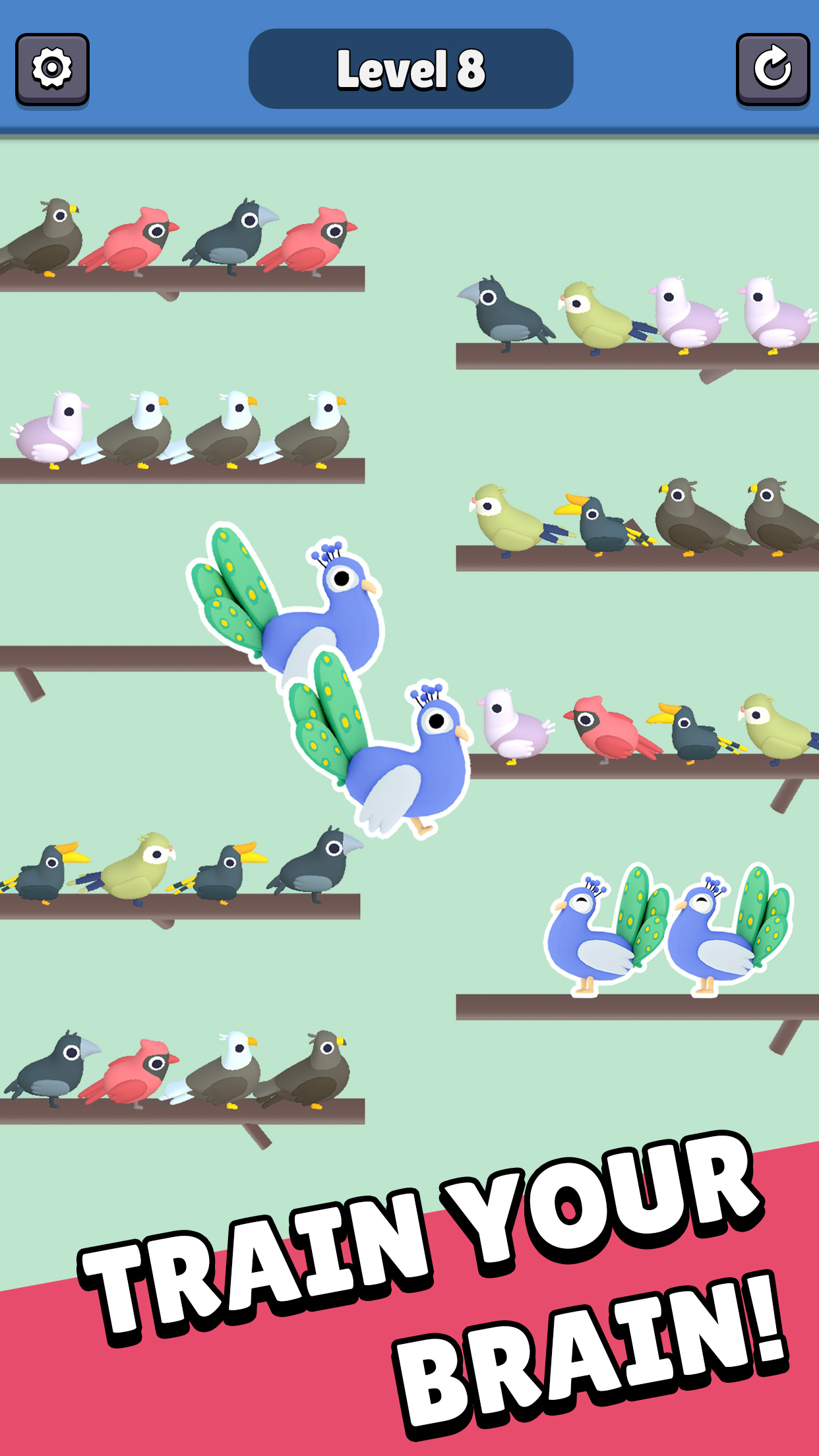 اسکرین شات 2 بازی Zoo Sort 3D: Color Puzzle Game