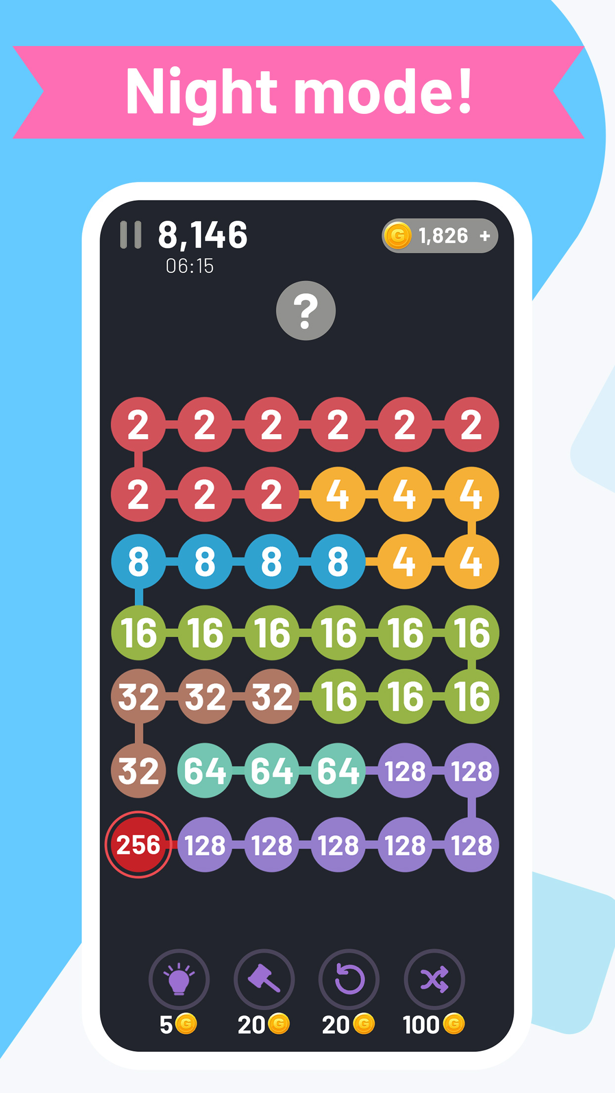 اسکرین شات 4 بازی 2248 Plus: Merge Number Puzzle