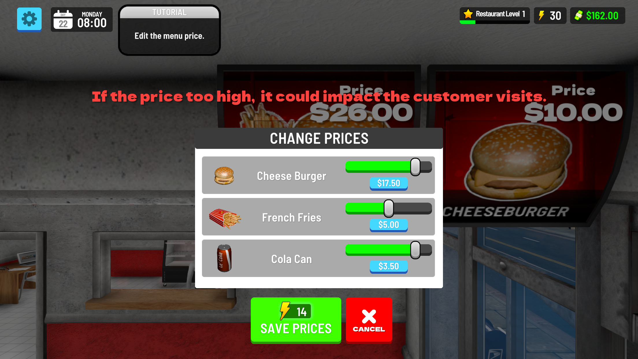 اسکرین شات 5 بازی Burger Station Simulator 3D!
