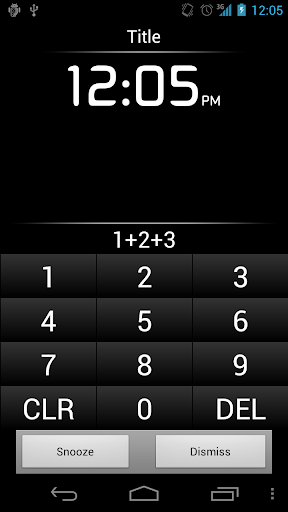 اسکرین شات 5 برنامه Alarm Clock Plus