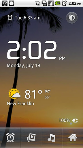 اسکرین شات 1 برنامه Alarm Clock Plus