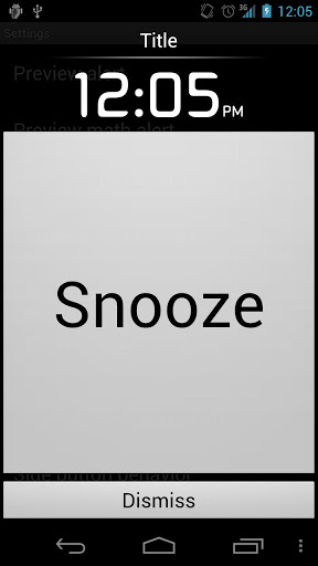 اسکرین شات 4 برنامه Alarm Clock Plus