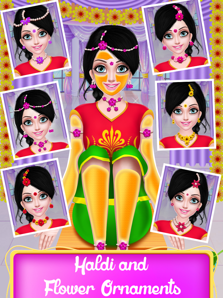 اسکرین شات 3 بازی Indian Girl Makeover - Wedding