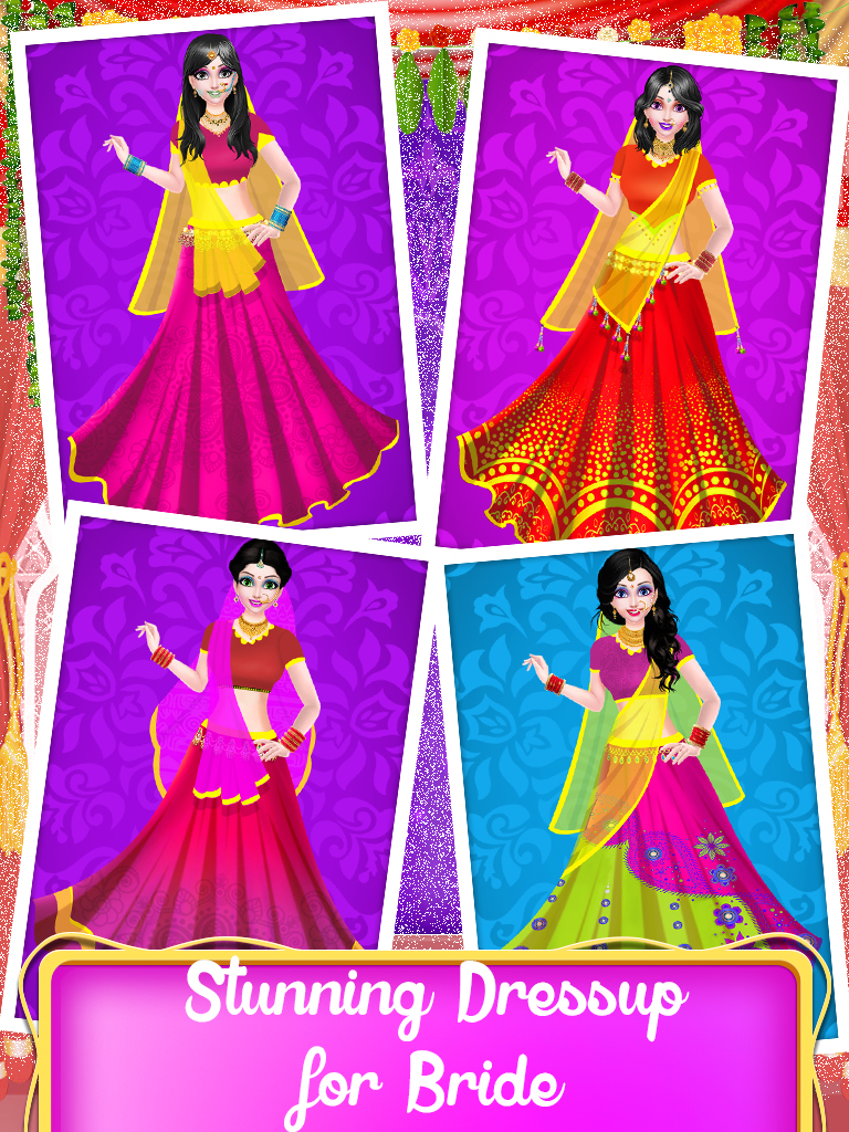 اسکرین شات 5 بازی Indian Girl Makeover - Wedding