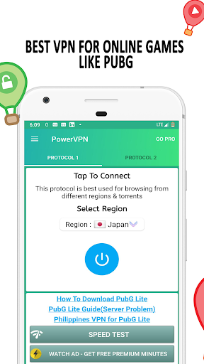اسکرین شات 3 برنامه Free VPN : Power VPN - Unlimited VPN Hotspot