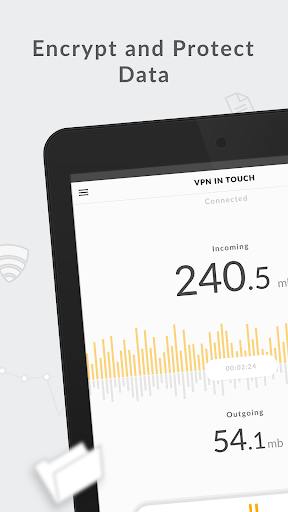 اسکرین شات 5 برنامه VPN in Touch, Unlimited Proxy